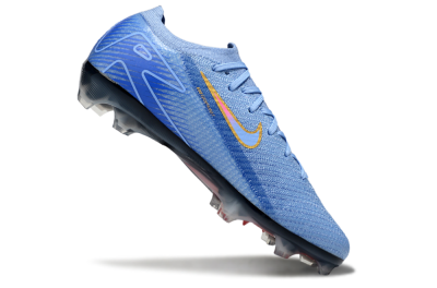 Nike Air Zoom Mercurial Vapor 16 Elite FG Firm Ground Soccer Cleats - Blue/Pink/Gold