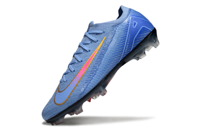 Nike Air Zoom Mercurial Vapor 16 Elite FG Firm Ground Soccer Cleats - Blue/Pink/Gold