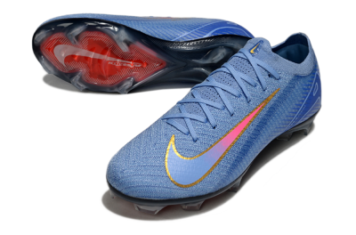 Nike Air Zoom Mercurial Vapor 16 Elite FG Firm Ground Soccer Cleats - Blue/Pink/Gold