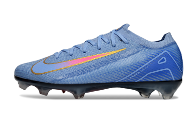 Nike Air Zoom Mercurial Vapor 16 Elite FG Firm Ground Soccer Cleats - Blue/Pink/Gold