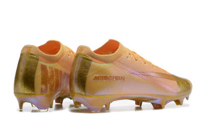 Nike Air Zoom Mercurial Vapor 16 Elite FG Firm Ground Soccer Cleats - Yellow/Gold/White