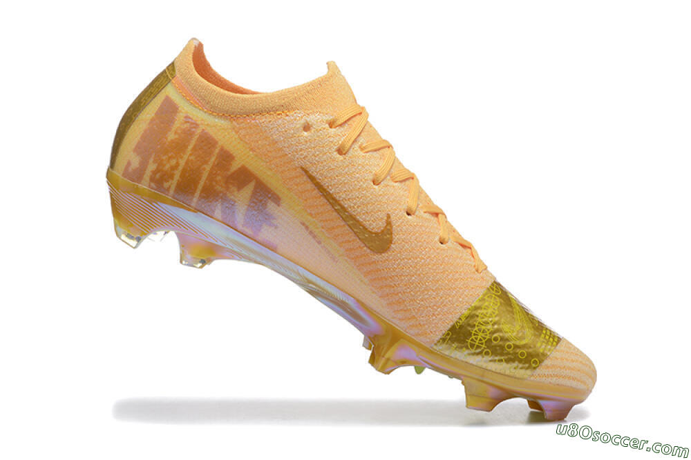 Nike Air Zoom Mercurial Vapor 16 Elite FG Firm Ground Soccer Cleats - Yellow/Gold/White 7