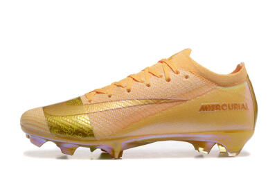 Nike Air Zoom Mercurial Vapor 16 Elite FG Firm Ground Soccer Cleats - Yellow/Gold/White