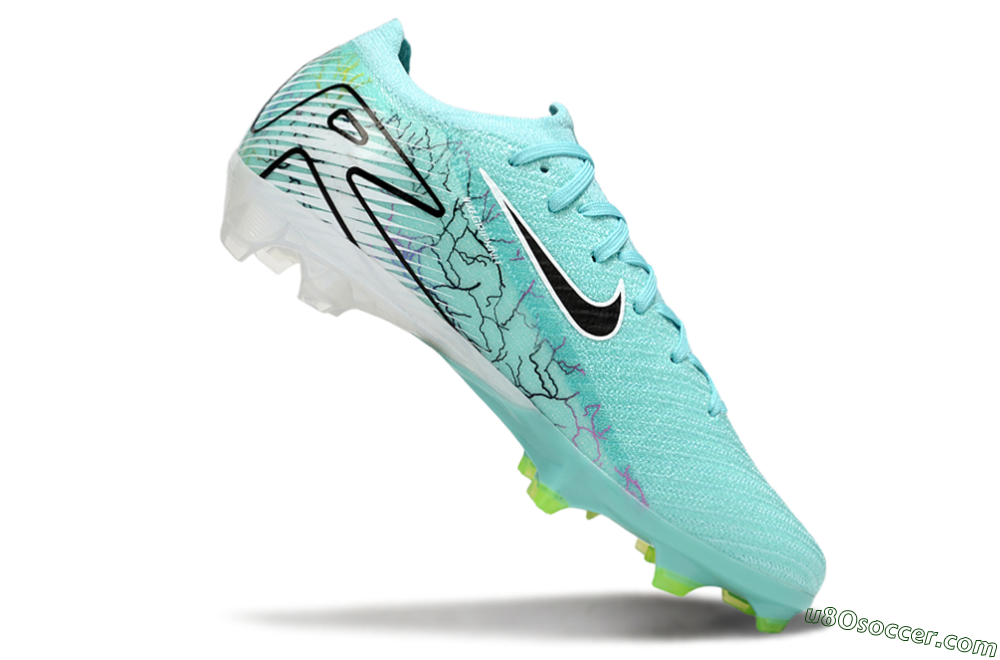 Nike Air Zoom Mercurial Vapor 16 Elite FG Firm Ground Soccer Cleats - Blue/White/Black 5