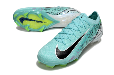 Nike Air Zoom Mercurial Vapor 16 Elite FG Firm Ground Soccer Cleats - Blue/White/Black