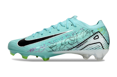 Nike Air Zoom Mercurial Vapor 16 Elite FG Firm Ground Soccer Cleats - Blue/White/Black