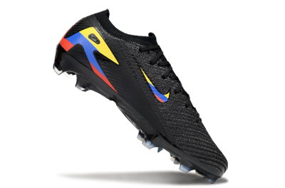 Nike Air Zoom Mercurial Vapor 16 Elite FG Firm Ground Soccer Cleats - Black/Yellow/Blue/Red