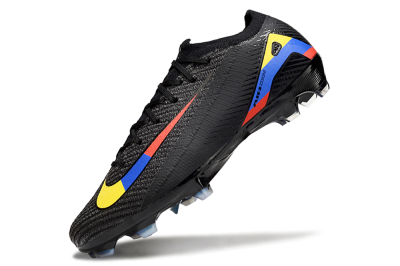 Nike Air Zoom Mercurial Vapor 16 Elite FG Firm Ground Soccer Cleats - Black/Yellow/Blue/Red