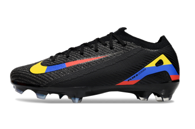 Nike Air Zoom Mercurial Vapor 16 Elite FG Firm Ground Soccer Cleats - Black/Yellow/Blue/Red
