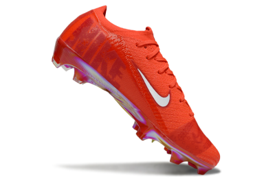 Nike Air Zoom Mercurial Vapor 16 Elite FG Firm Ground Soccer Cleats - Red/White