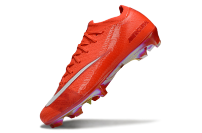 Nike Air Zoom Mercurial Vapor 16 Elite FG Firm Ground Soccer Cleats - Red/White