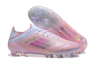 Adidas F50 Elite FG Firm Ground Soccer Cleats - Pink/Purple/White