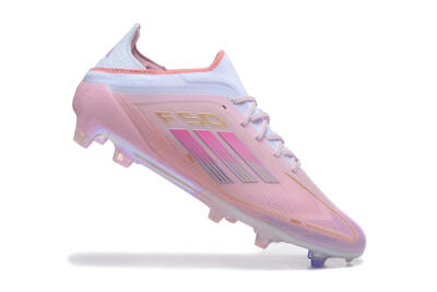 Adidas F50 Elite FG Firm Ground Soccer Cleats - Pink/Purple/White