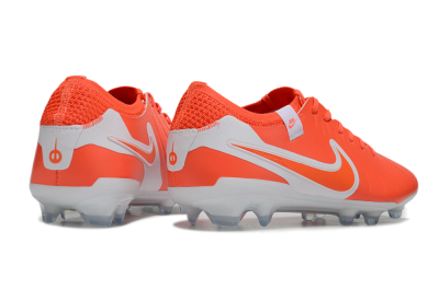 Nike Tiempo Legend 10 Elite FG Firm Ground Soccer Cleats - Red/White