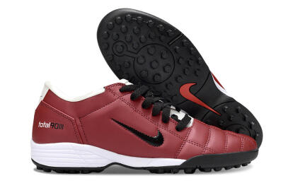 Nike Total 90 III TF Artificial Turf Soccer Shoes - Red/Black/White