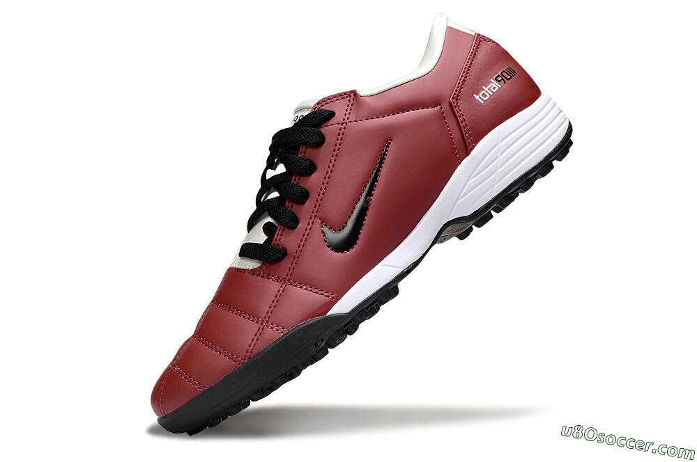 Nike Total 90 III TF Artificial Turf Soccer Shoes - Red/Black/White 5