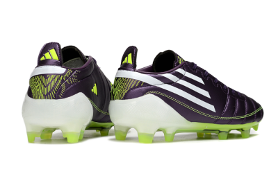 Adidas F50 Elite FG Firm Ground Soccer Cleats - Purple/White/Yellow