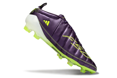 Adidas F50 Elite FG Firm Ground Soccer Cleats - Purple/White/Yellow