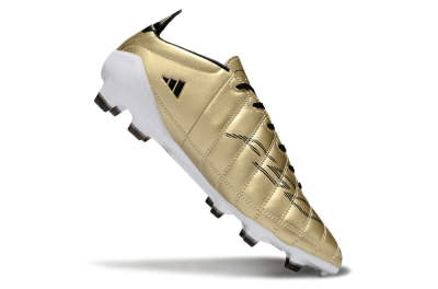Adidas F50 Elite FG Firm Ground Soccer Cleats - Gold/Black/White
