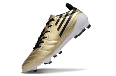 Adidas F50 Elite FG Firm Ground Soccer Cleats - Gold/Black/White