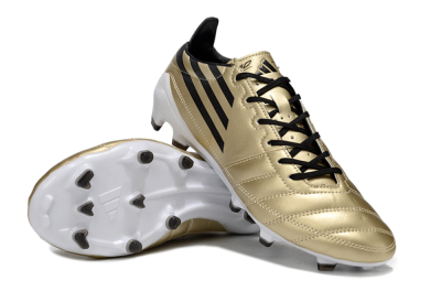 Adidas F50 Elite FG Firm Ground Soccer Cleats - Gold/Black/White