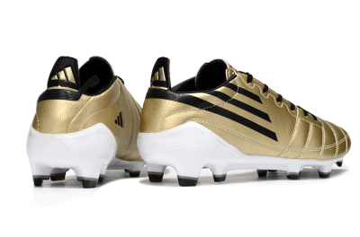 Adidas F50 Elite FG Firm Ground Soccer Cleats - Gold/Black/White