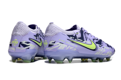 Nike Tiempo Legend 10 Elite FG Firm Ground Soccer Cleats - Purple/Yellow