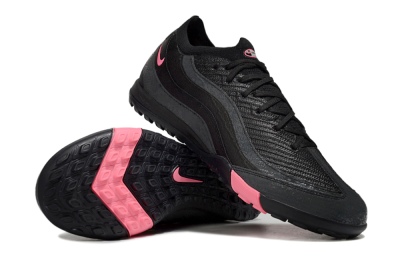 Nike Air Zoom Mercurial Vapor 16 Elite TF Artificial Turf Soccer Shoes - Black/Grey/Pink