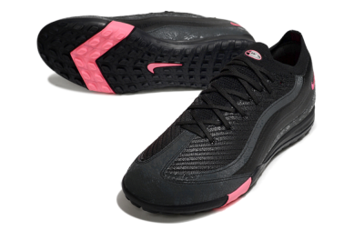 Nike Air Zoom Mercurial Vapor 16 Elite TF Artificial Turf Soccer Shoes - Black/Grey/Pink
