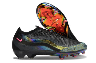 Nike Air Zoom Mercurial Vapor 16 Elite FG Firm Ground Soccer Cleats - Black/Grey/Pink