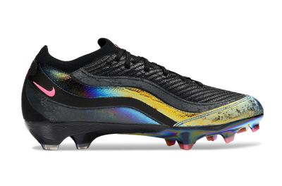 Nike Air Zoom Mercurial Vapor 16 Elite FG Firm Ground Soccer Cleats - Black/Grey/Pink