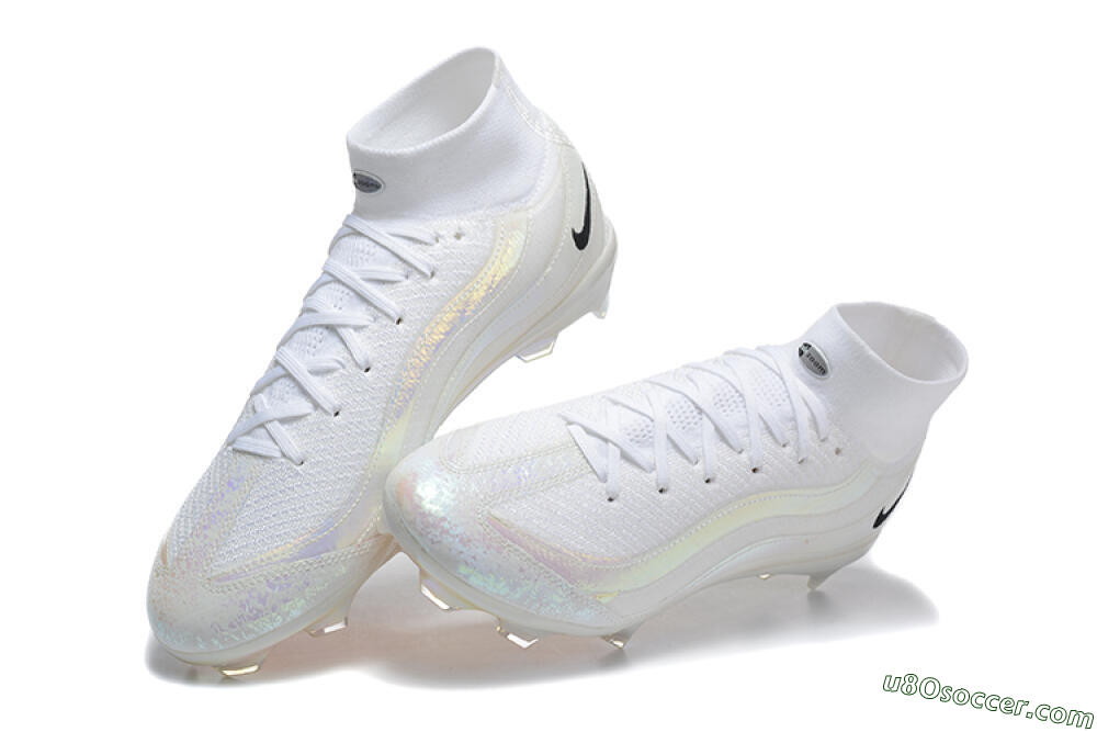 Nike Air Zoom Mercurial Superfly 10 Elite FG Firm Ground Soccer Cleats - White/Black 6