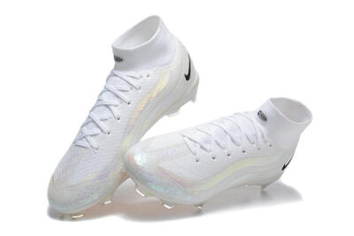 Nike Air Zoom Mercurial Superfly 10 Elite FG Firm Ground Soccer Cleats - White/Black