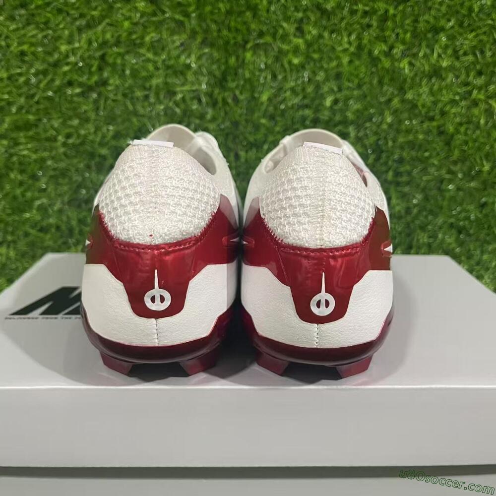 Nike Tiempo Legend 10 Elite FG Firm Ground Soccer Cleats - White/Red