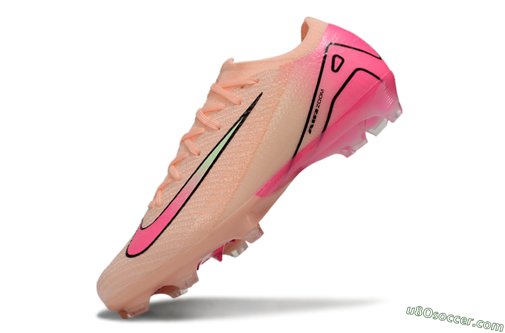 Nike Air Zoom Mercurial Vapor 16 Elite FG Firm Ground Soccer Cleats - Pink/Black 6