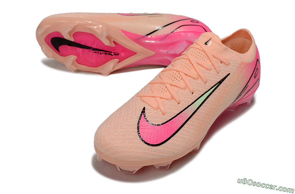 Nike Air Zoom Mercurial Vapor 16 Elite FG Firm Ground Soccer Cleats - Pink/Black 3