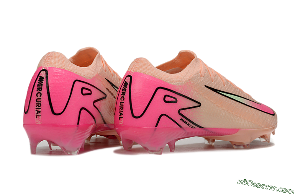 Nike Air Zoom Mercurial Vapor 16 Elite FG Firm Ground Soccer Cleats - Pink/Black 7