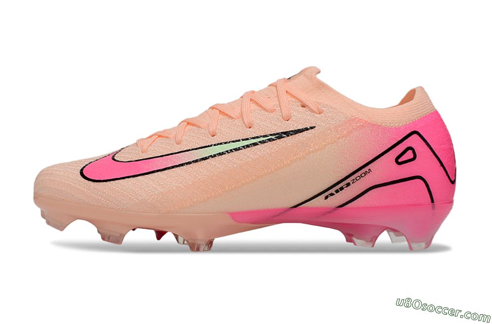 Nike Air Zoom Mercurial Vapor 16 Elite FG Firm Ground Soccer Cleats - Pink/Black 2