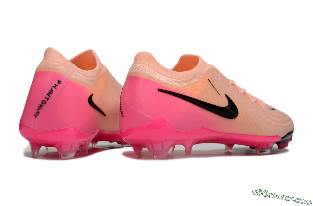 Nike Phantom GX 2 Elite FG Firm Ground Soccer Cleats - Pink/Black 6