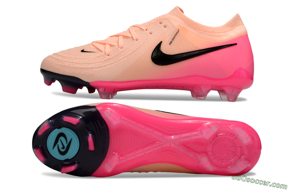 Nike Phantom GX 2 Elite FG Firm Ground Soccer Cleats - Pink/Black 0
