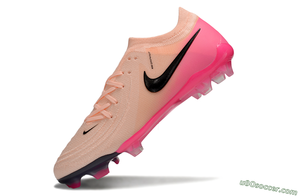 Nike Phantom GX 2 Elite FG Firm Ground Soccer Cleats - Pink/Black 5