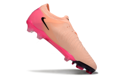 Nike Phantom GX 2 Elite FG Firm Ground Soccer Cleats - Pink/Black