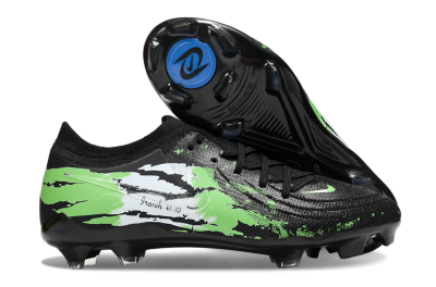 Nike Phantom GX 2 Elite FG Firm Ground Soccer Cleats - Black/Green/White