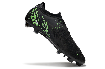 Nike Phantom GX 2 Elite FG Firm Ground Soccer Cleats - Black/Green/White
