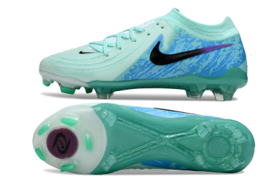 Nike Phantom GX 2 Elite FG Firm Ground Soccer Cleats - Jade/Blue/Black