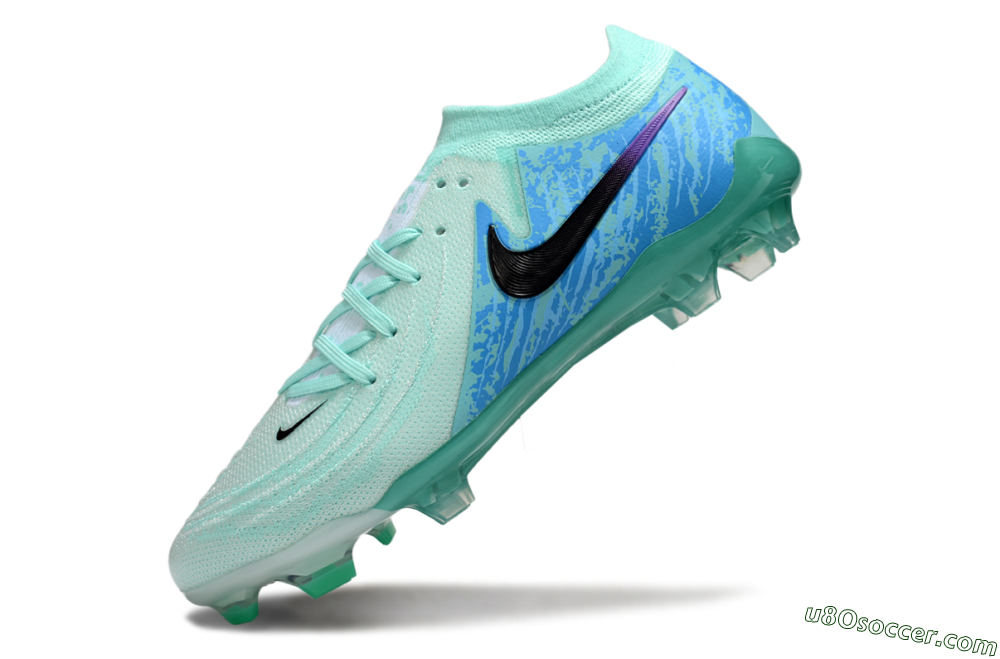 Nike Phantom GX 2 Elite FG Firm Ground Soccer Cleats - Jade/Blue/Black 5