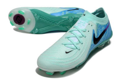 Nike Phantom GX 2 Elite FG Firm Ground Soccer Cleats - Jade/Blue/Black