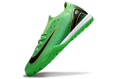 Nike Air Zoom Mercurial Vapor 16 Elite TF Artificial Turf Soccer Shoes - Green/Gold/Black