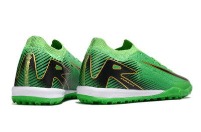 Nike Air Zoom Mercurial Vapor 16 Elite TF Artificial Turf Soccer Shoes - Green/Gold/Black