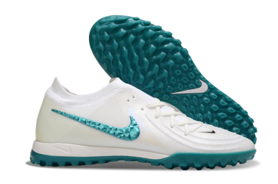 Nike Phantom GX 2 Elite TF Artificial Turf Soccer Shoes - Beige/Green